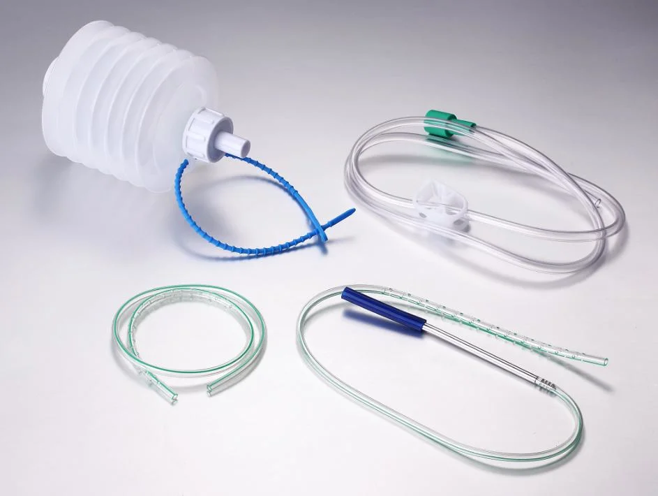 Disposable Negative Pressure Closed Wound Drainage Reservoir System Hollow Type 500ml